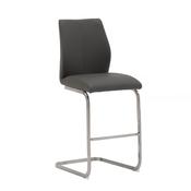 Eire Counter Stool Brushed Steel Grey image