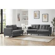 Josiah 3 Seater Fixed Grey image