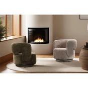 Kash Swivel Accent Chair Olive image