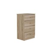 Leeroy 4 Drawer Chest - Oak image