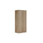 Leeroy Wardrobe 2 Door Oak image