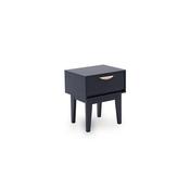 Midnight Bedside Table 1 Drawer Blue image