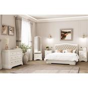 Maple Tall Narrow Chest Drawer Bone image
