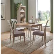 Maisie 0.9M Dining Table Square Cashmere Oak image