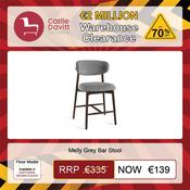 Melly Grey Bar Stool image