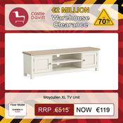 Moycullen Extra Large Tv Unit image