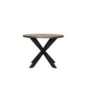Nickson Dining Table Round 1000 Smoked Oak image