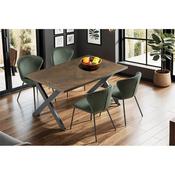 Nickson Dining Table 1400 -Smoked Oak image