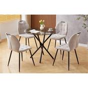 Opal Dining Table 900 Black image
