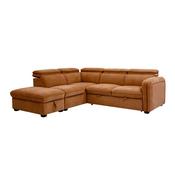 Rusto Corner Group Sofa Bed Lhf Rust image
