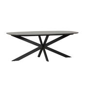 Saggart Dining Table Oval 2000Mm Smoke image
