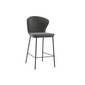 Sylvie Counter Stool Dark Grey image