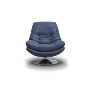 Armani Swivel Chair Denim