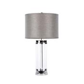 Venus Table Lamp Textured Grey Shade 74Cm
