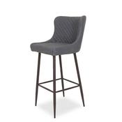 Sandy Grey Pu Bar Stool