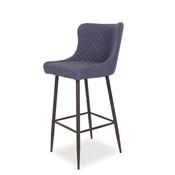 Sandy Blue Pu Bar Stool