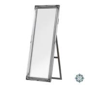 Chateau Wide Cheval Mirror Silver