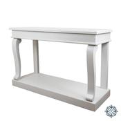 Scroll Console Table Ivory
