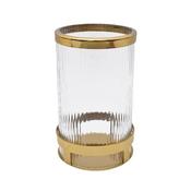 Veda Hurricane Candle Holder Gold 26Cm