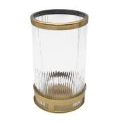Veda Hurricane Candle Holder Gold 30Cm