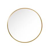 Modena Round Wall Mirror Gold 60Cm