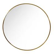 Modena Round Wall Mirror Gold 90Cm