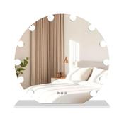 Hollywood Round Mirror Xl 90Cm