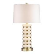 Yara Travertine Table Lamp 71Cm