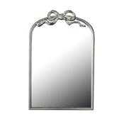Clayton Mirror With Bow 72Cm Silver