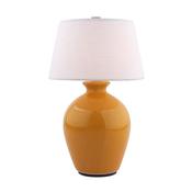 Aster Ceramic Rechargeable Lamp Mustard