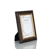 Stanford Walnut/Gold Photo Frame 4X6