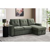 Tullamore Corner Group Sofa Bed Sage image