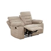 Wesley 2 Seater Manual Recliner Latte image