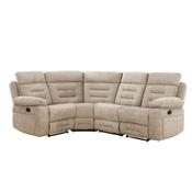Wesley Corner Group Manual Recliner Latte image