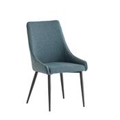 Jackson Chair Teal/Grey Fabric