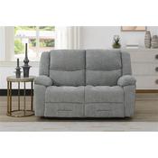 Wendy 2 Seater Manual Recliner Grey image