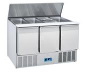 Coolhead CR93A 3 Door Open Top Saladette image