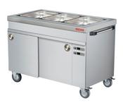 Cozum  3 Well Bain Marie with Hot Cupboard image