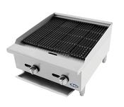 Cookrite ATCB-24 Countertop Professional Gas Lava Char Grill image