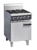 Blueseal Cobra CR6D 4 Burner Gas Range With Static and Oven