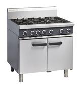 Blueseal Cobra CR9D 6 Burner Gas Range With Static and Oven image