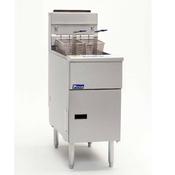 PITCO TWIN BASKET SINGLE TANK GAS FRYER image