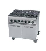 Cozum GR763 6 burner gas range with oven.