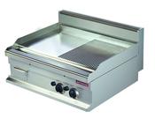 Cozum GG721SGS 800mm Smooth/Ribbed Gas Grill Split Countertop