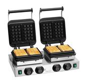 Bartscher 370196 Waffle Maker Double image