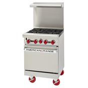 American Range AR4 Heavy Duty 4 Burner Gas Oven image