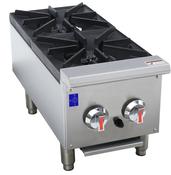 Castle 2 Burner Countertop Gas Hob