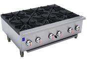 Castle 6 Burner Countertop Gas Hob