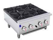 Castle 4 Burner Countertop Gas Hob