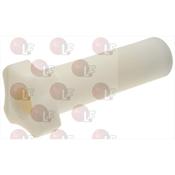 KNOB LONG WHITE 75 mm